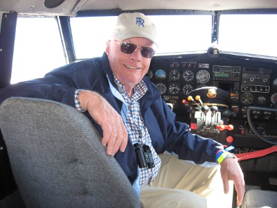 The late Neil Armstrong sitting in NC18137